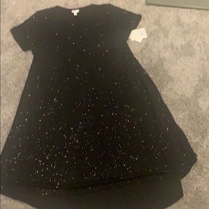 LulaRoe Carly NWT black XL dress